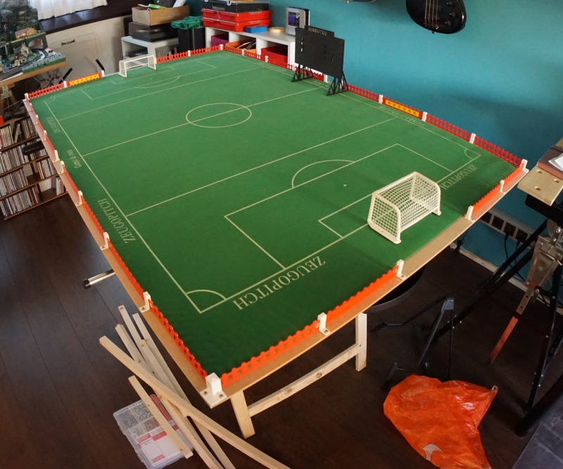 Subbuteo is great home made DIY table